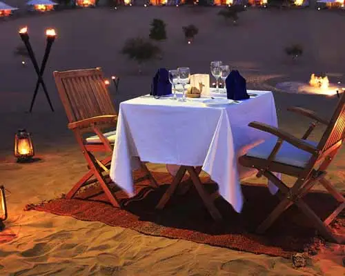 Dinner on the Dunes Jaisalmer